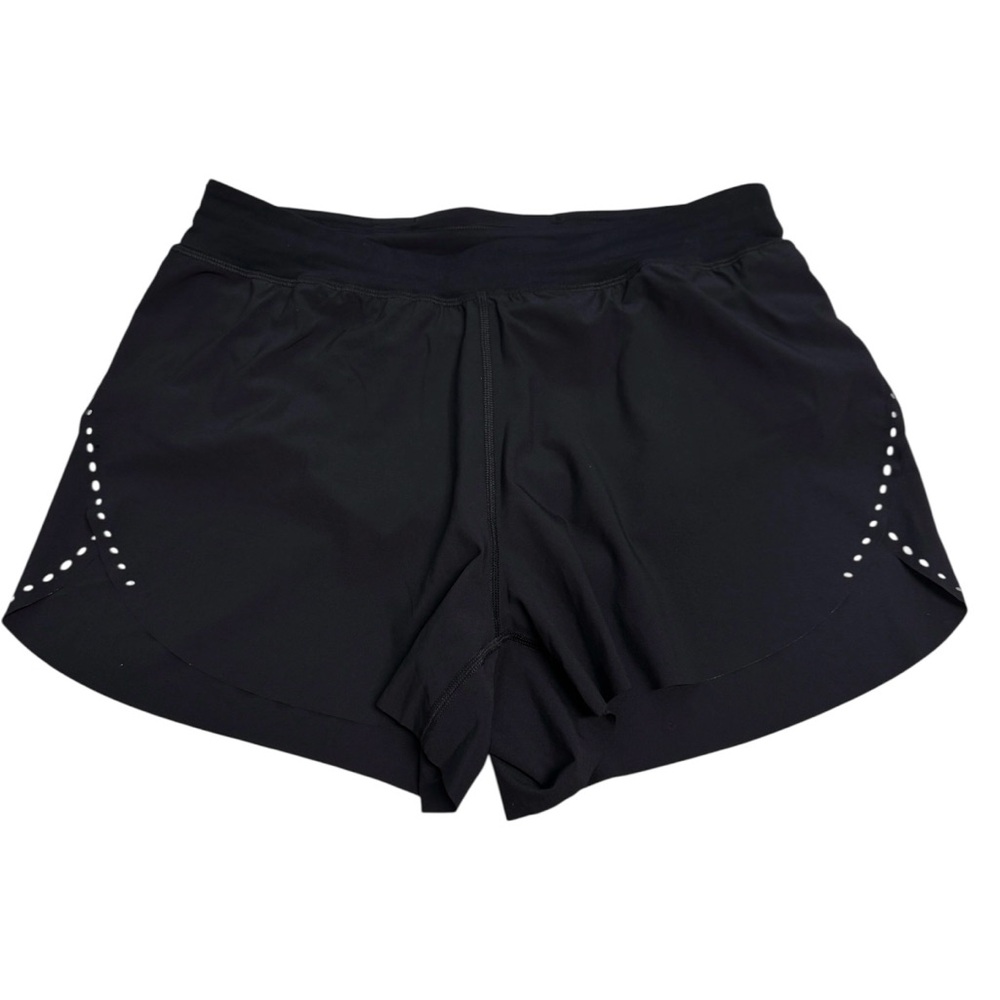 Hey Nuts Focus Running Black Women's Athletic Shorts Size M-L